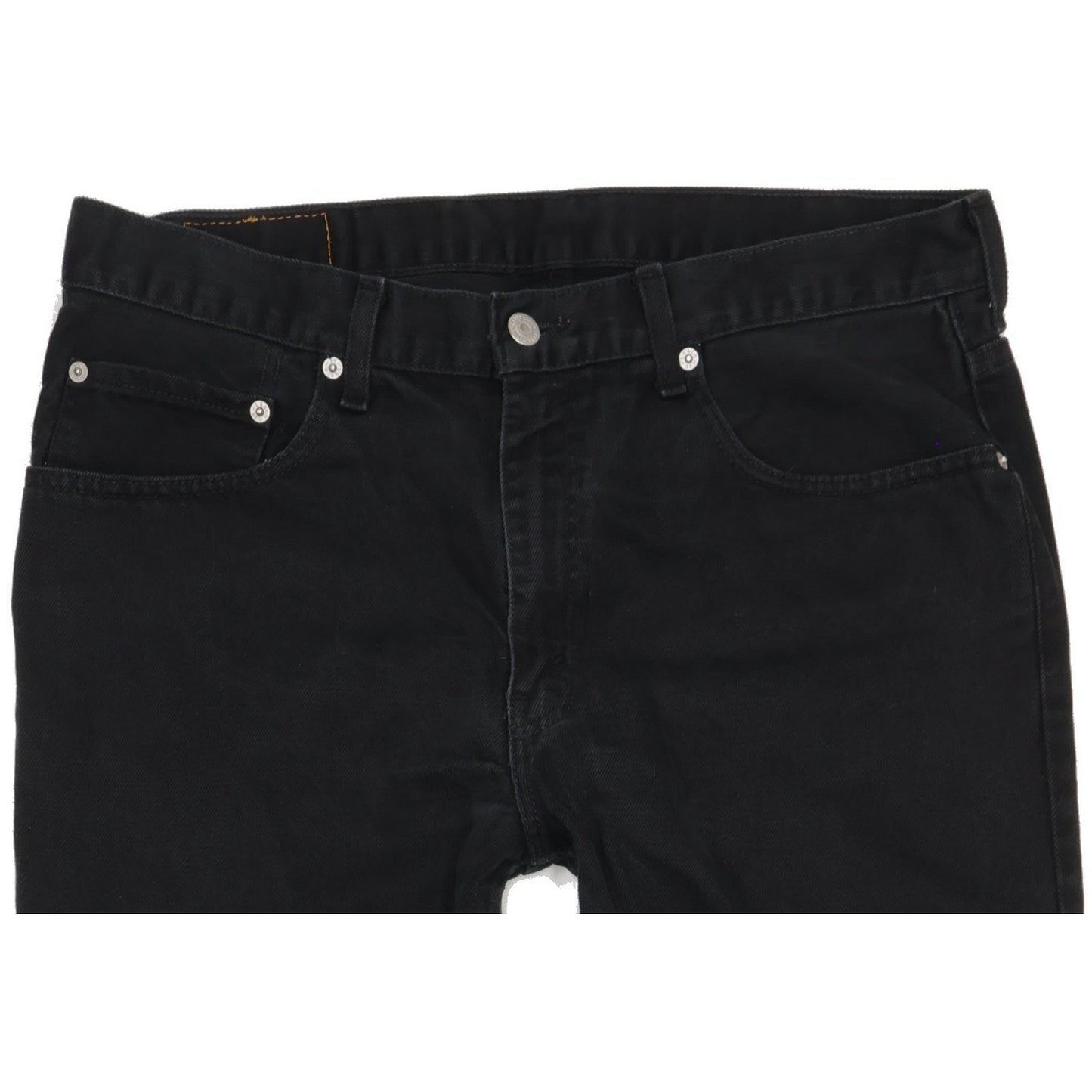 Levi's 752 Men Black Straight Regular Jeans W36 L34
