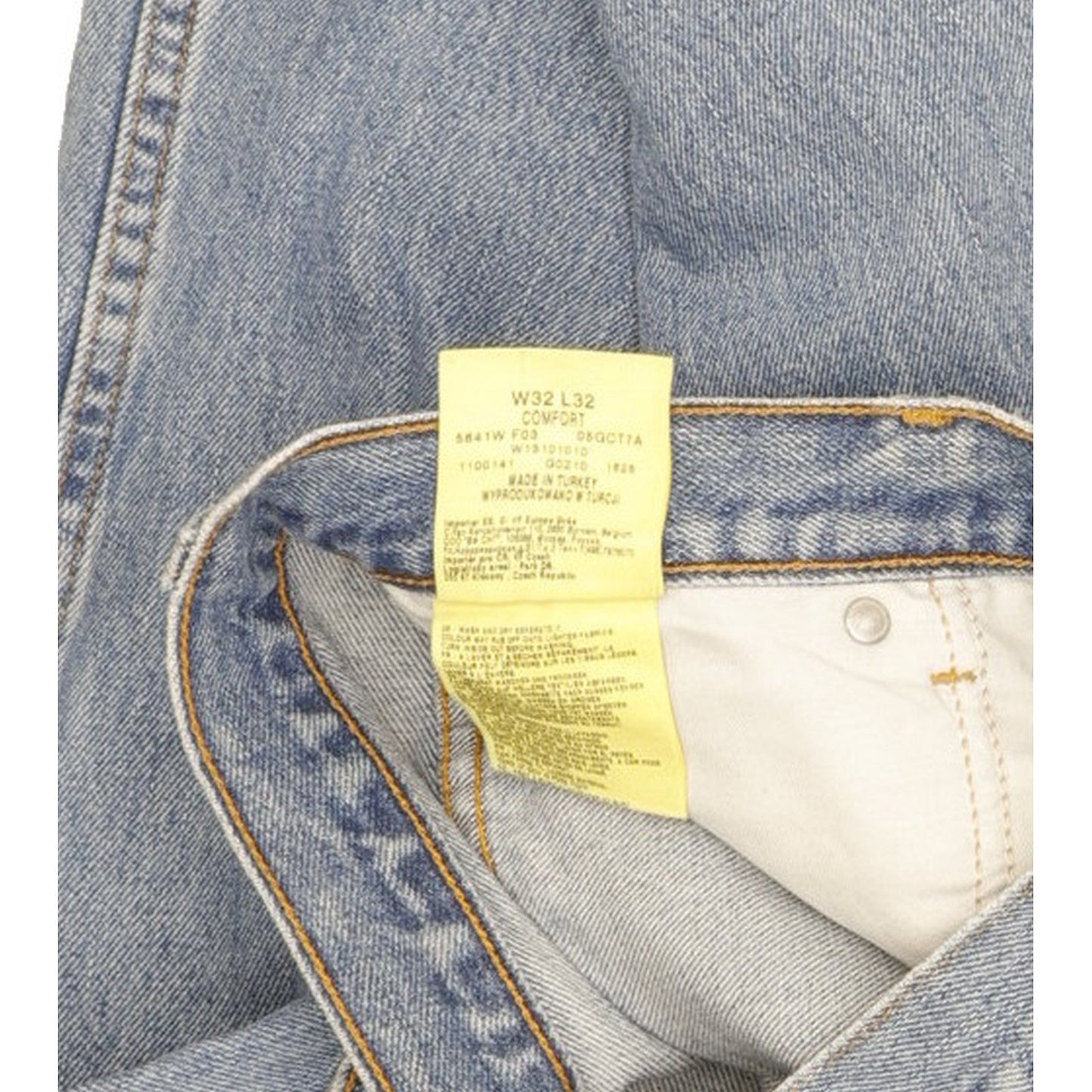 Wrangler Comfort Men Blue Straight Regular Jeans W32 L31