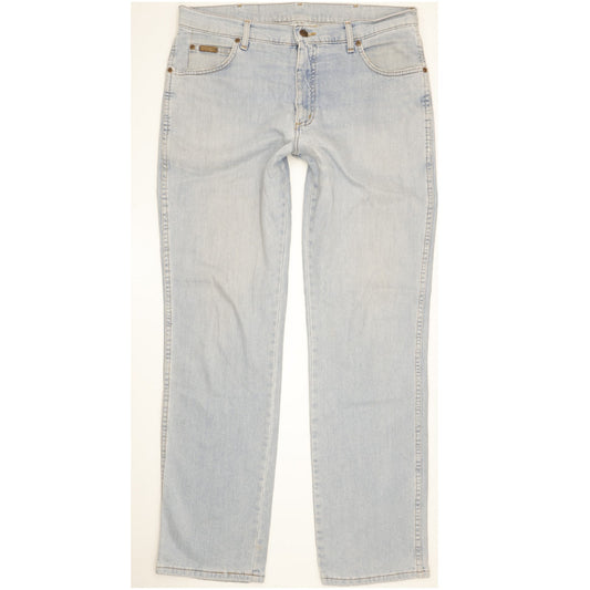 Wrangler Texas Men Blue Straight Regular Jeans W36 L32