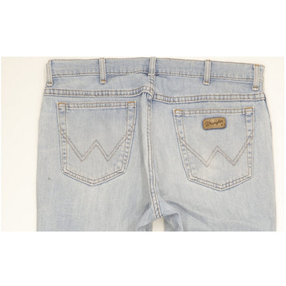 Wrangler Texas Men Blue Straight Regular Jeans W36 L32