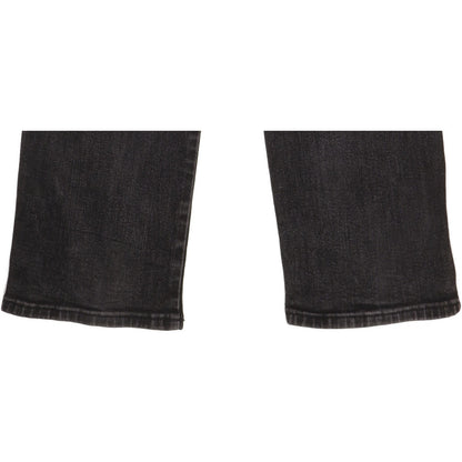 Wrangler Texas Men Black Straight Regular Stretch Jeans W36 L29