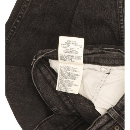 Wrangler Texas Men Black Straight Regular Stretch Jeans W36 L29