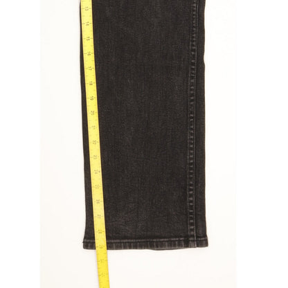 Wrangler Texas Men Black Straight Regular Stretch Jeans W36 L29