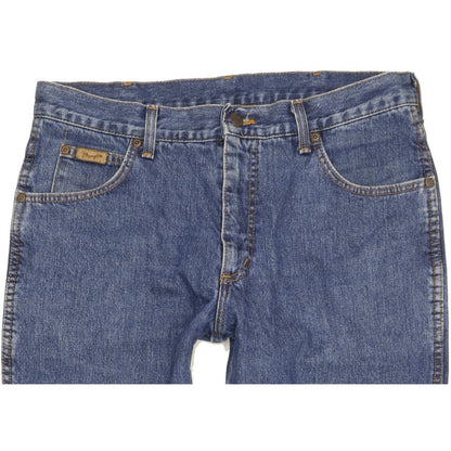Wrangler Texas Men Blue Straight Regular Jeans W35 L30