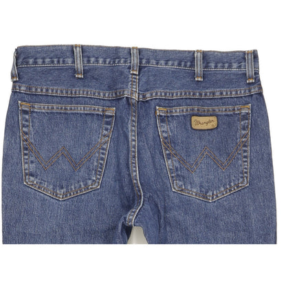 Wrangler Texas Men Blue Straight Regular Jeans W35 L30
