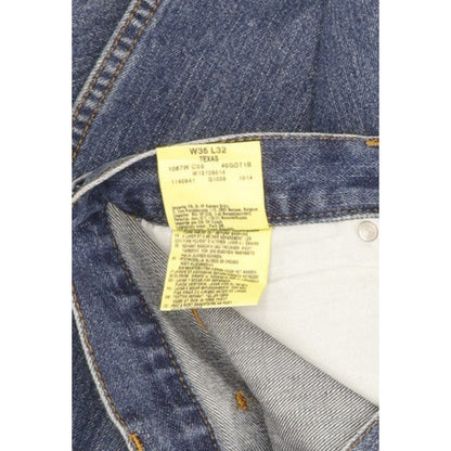 Wrangler Texas Men Blue Straight Regular Jeans W35 L30