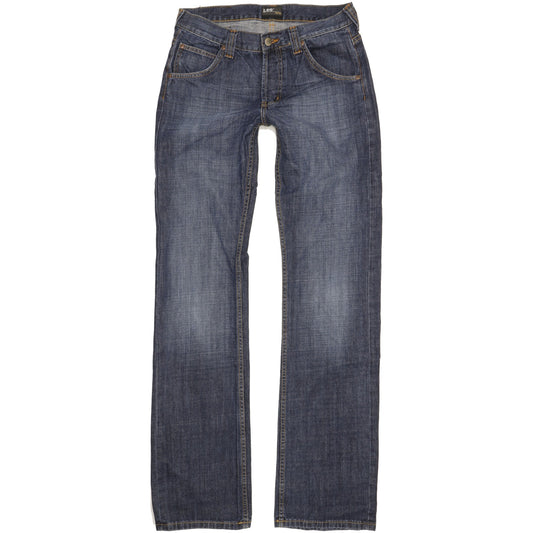 Lee Flint Men Blue Straight Regular Jeans W31 L36