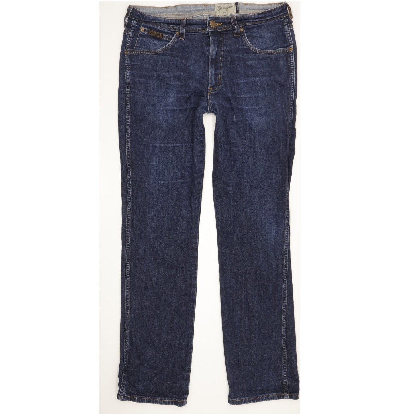 Wrangler Arizona Men Blue Straight Regular Stretch Jeans W34 L31