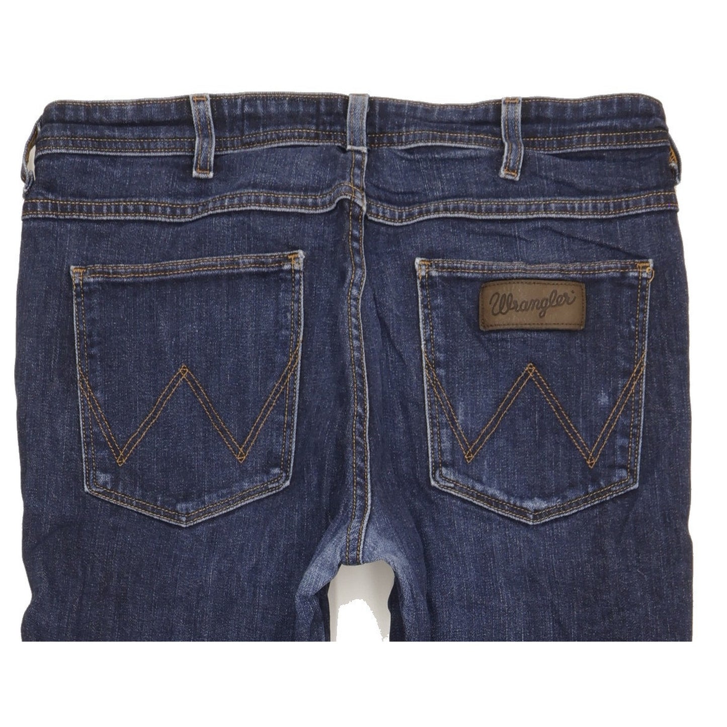 Wrangler Arizona Men Blue Straight Regular Stretch Jeans W34 L31