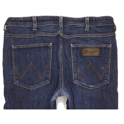 Wrangler Arizona Men Blue Straight Regular Stretch Jeans W34 L31