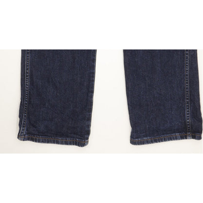 Wrangler Arizona Men Blue Straight Regular Stretch Jeans W34 L31