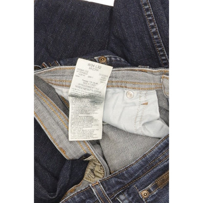Wrangler Arizona Men Blue Straight Regular Stretch Jeans W34 L31