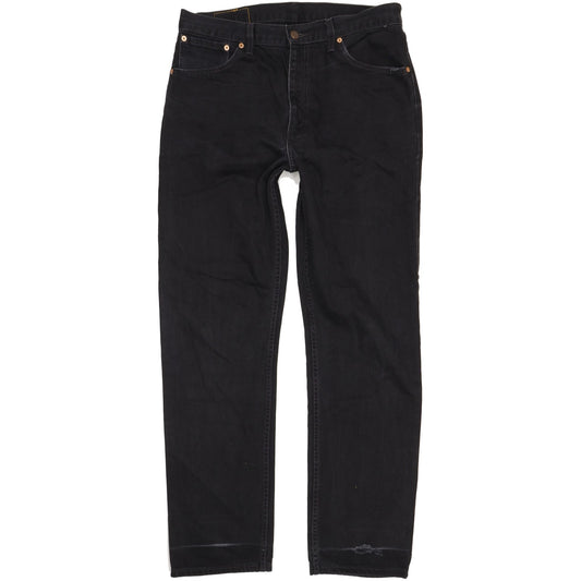 Levi's 521 Men Black Straight Regular Jeans W36 L33