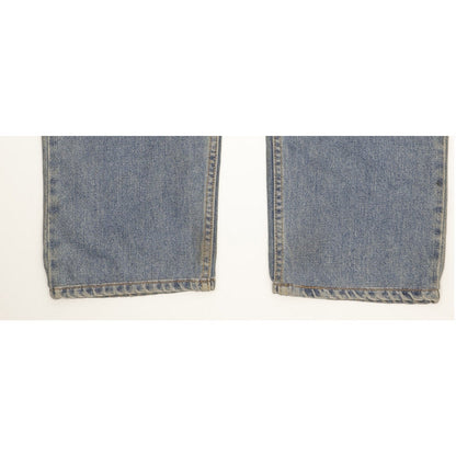 Levi's 505 Men Blue Straight Regular Jeans W34 L28