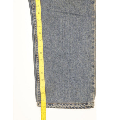 Levi's 505 Men Blue Straight Regular Jeans W34 L28