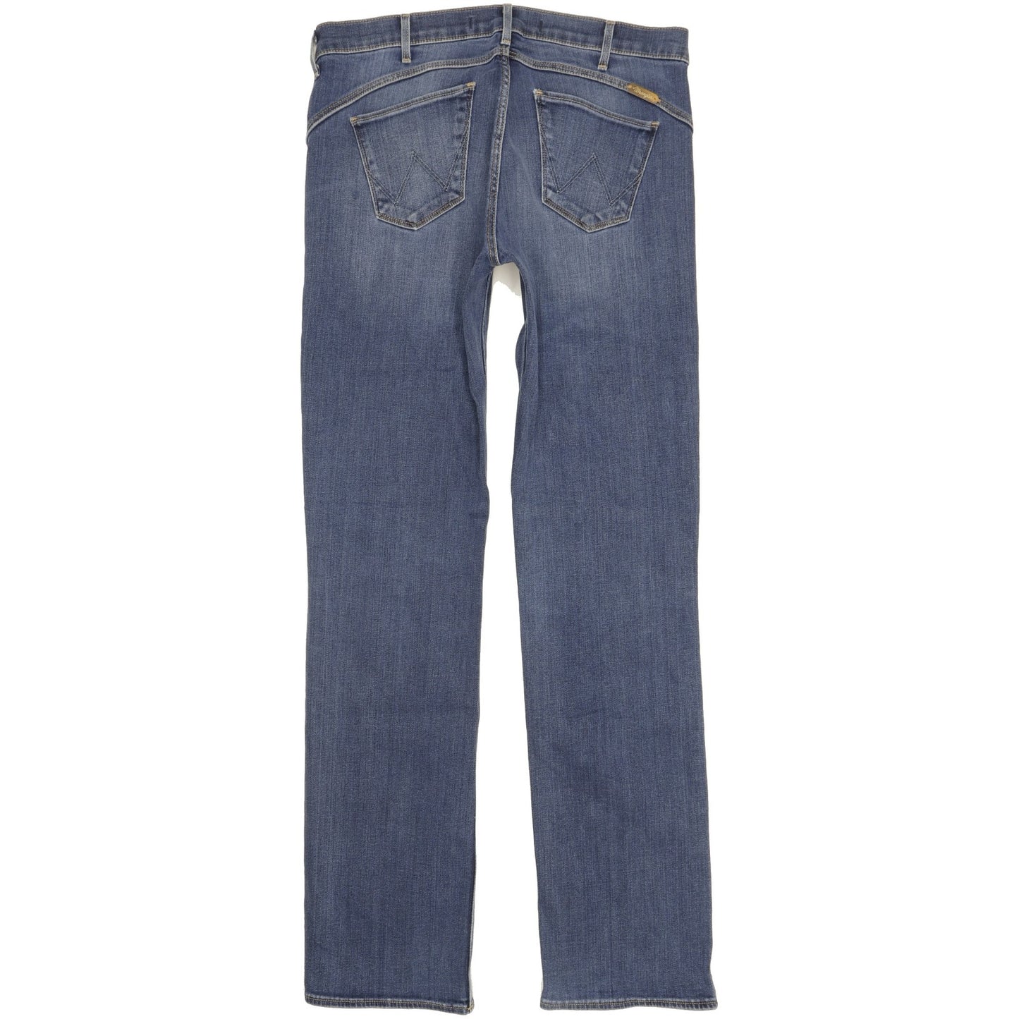 Wrangler Drew Women Blue Straight Slim Stretch Jeans W30 L31