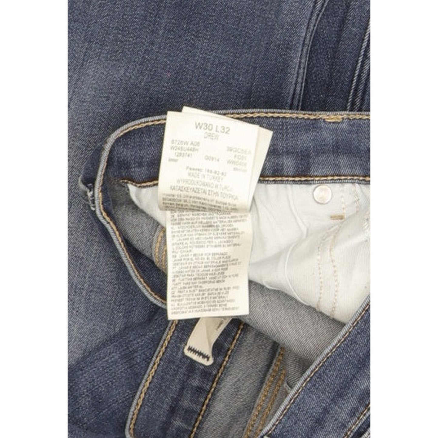 Wrangler Drew Women Blue Straight Slim Stretch Jeans W30 L31