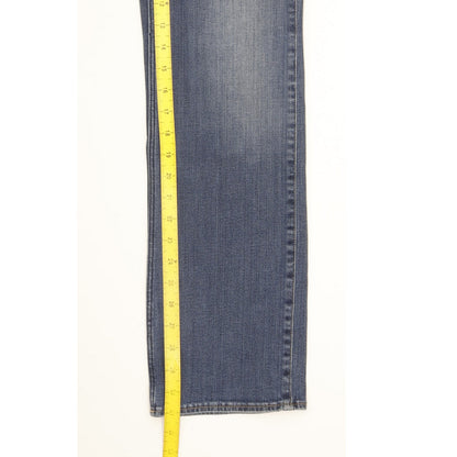 Wrangler Drew Women Blue Straight Slim Stretch Jeans W30 L31