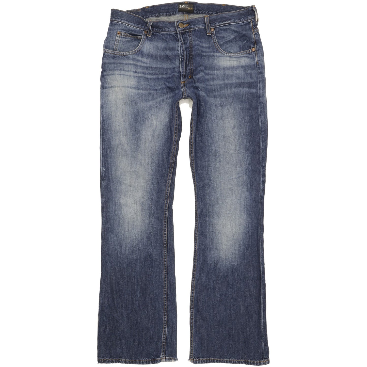 Lee Denver Men Blue Bootcut Regular Jeans W38 L34
