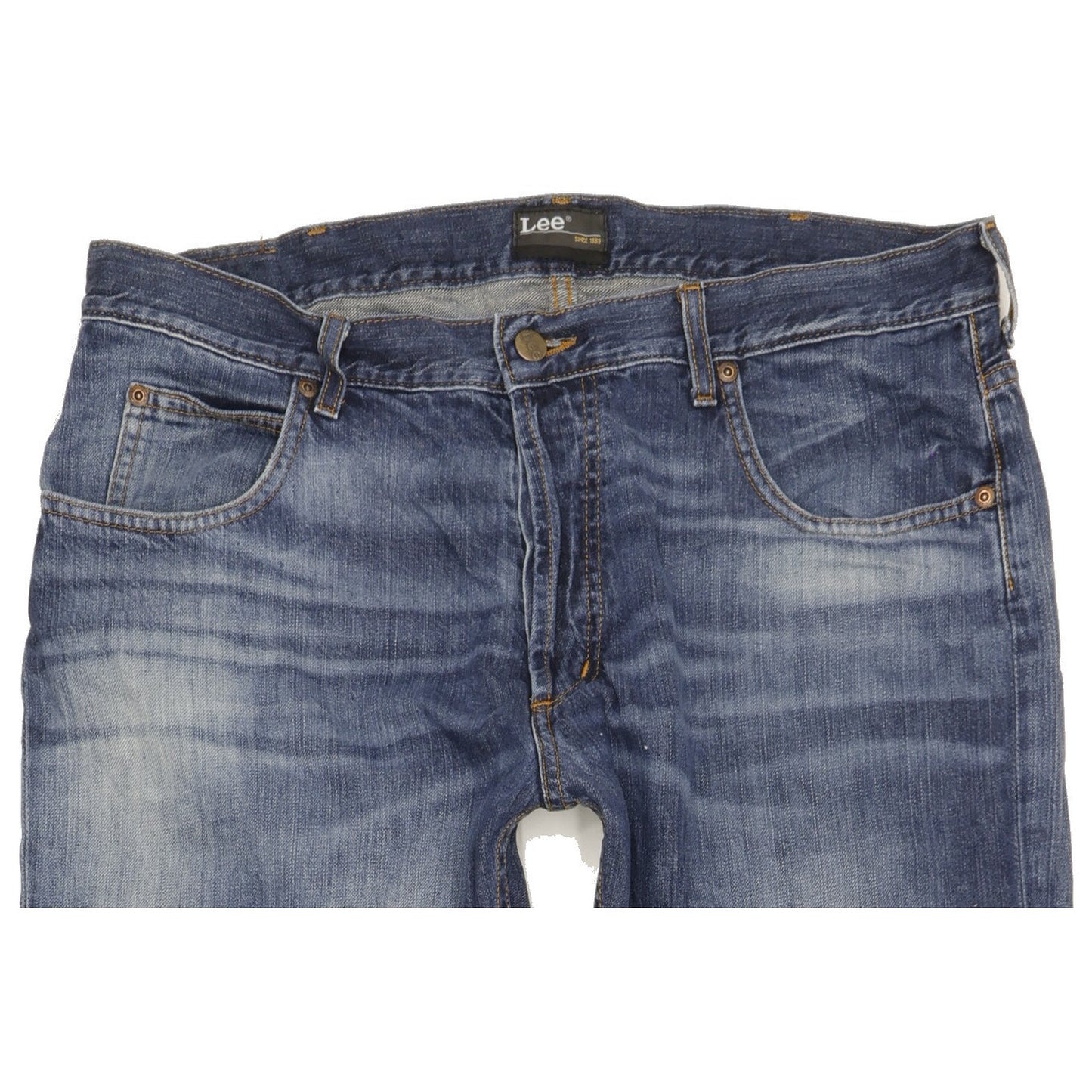Lee Denver Men Blue Bootcut Regular Jeans W38 L34