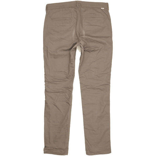 Levi's Men Grey Straight Slim Chino Stretch Jeans W34 L33