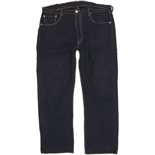 Levi's 501 Men Black Straight Regular Trousers W38 L29