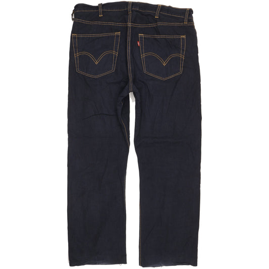 Levi's 501 Men Black Straight Regular Trousers W38 L29