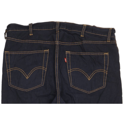 Levi's 501 Men Black Straight Regular Trousers W38 L29