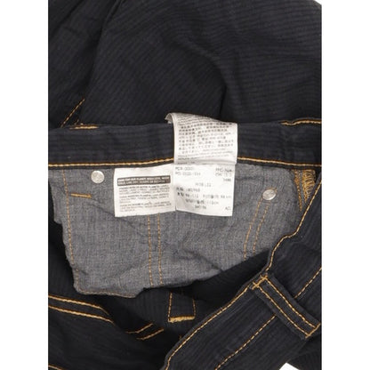 Levi's 501 Men Black Straight Regular Trousers W38 L29