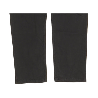Levi's 502 Men Black Tapered Regular Stretch Jeans W33 L28