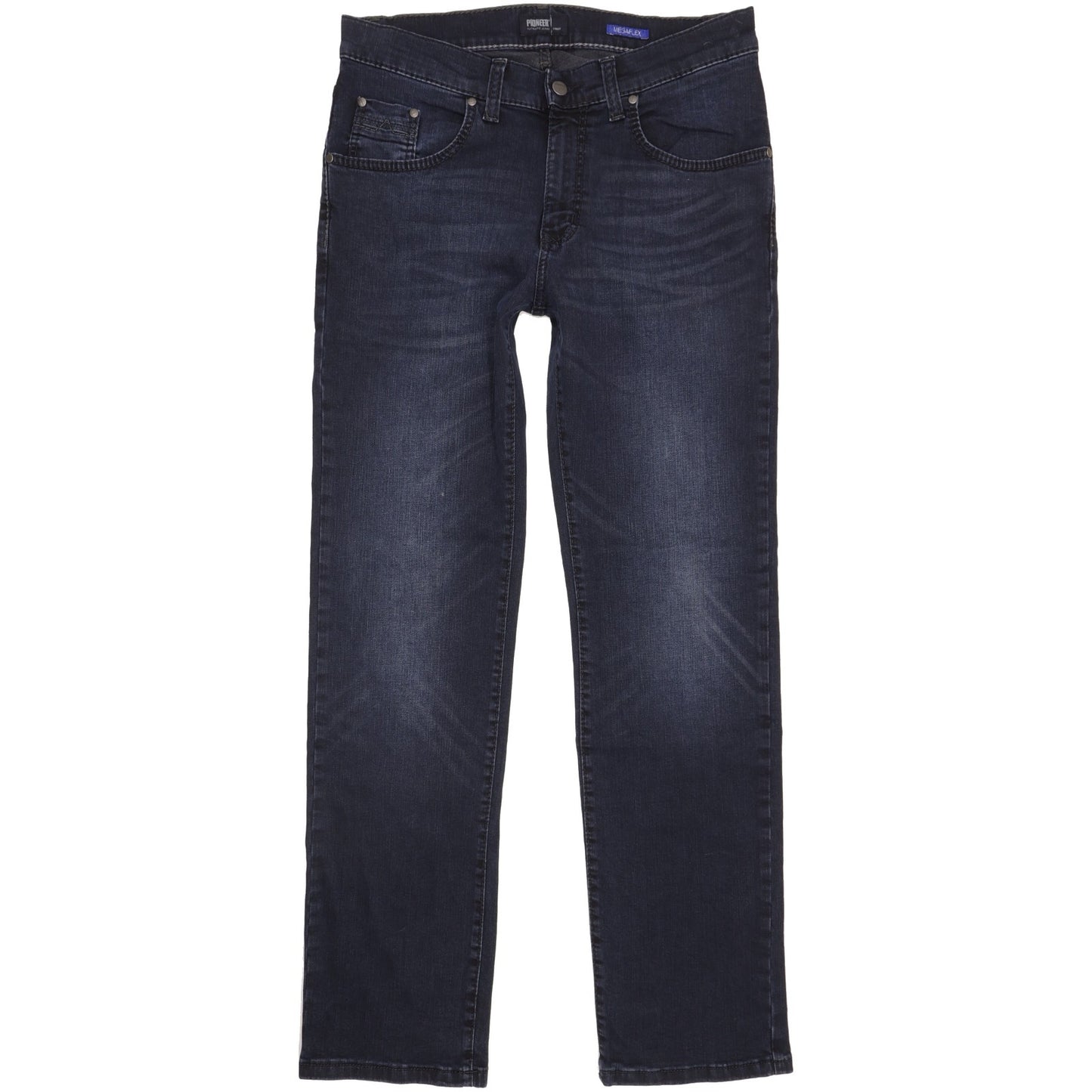 Pioneer Rando Men Blue Straight Regular Stretch Jeans W32 L32