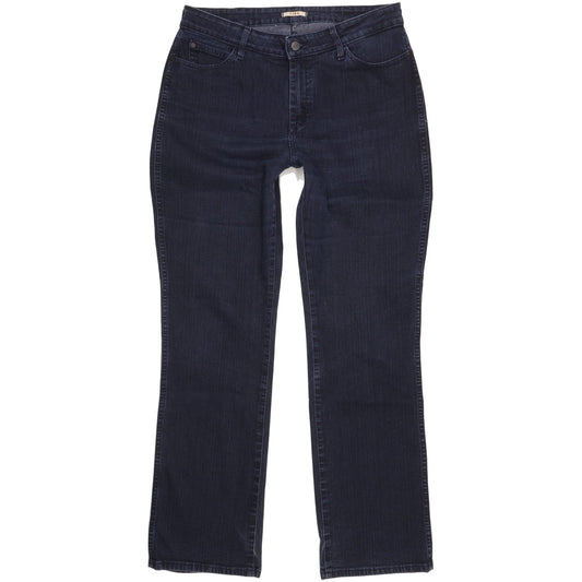 Wrangler Tina Blue Straight Regular Stretch Jeans High Waisted W33 L32