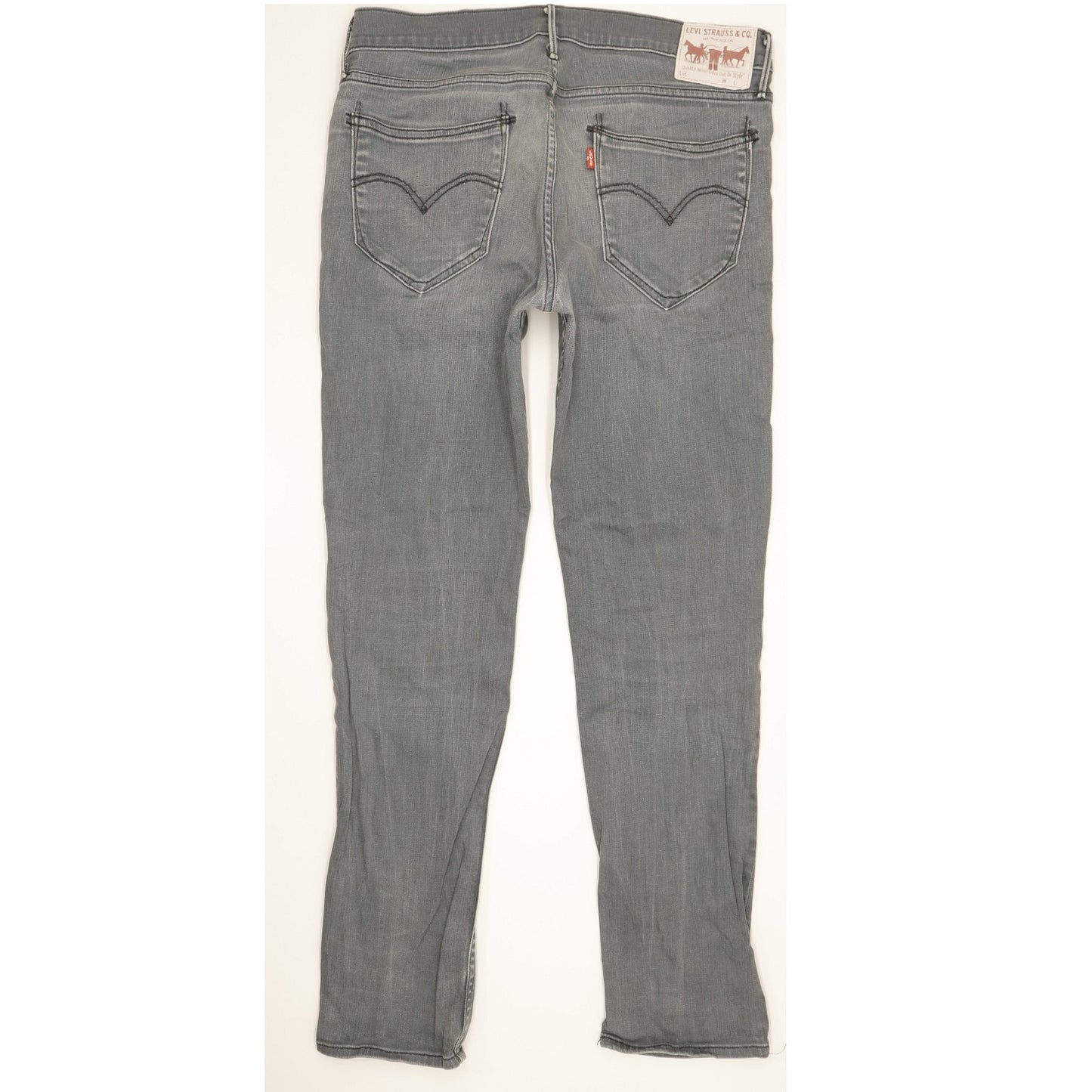 Levi's Men Grey Skinny Slim Stretch Jeans W33 L31