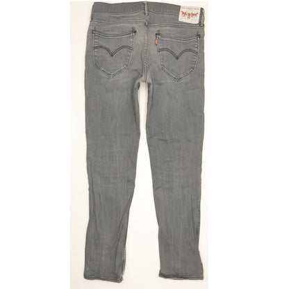 Levi's Men Grey Skinny Slim Stretch Jeans W33 L31