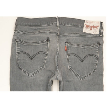Levi's Men Grey Skinny Slim Stretch Jeans W33 L31