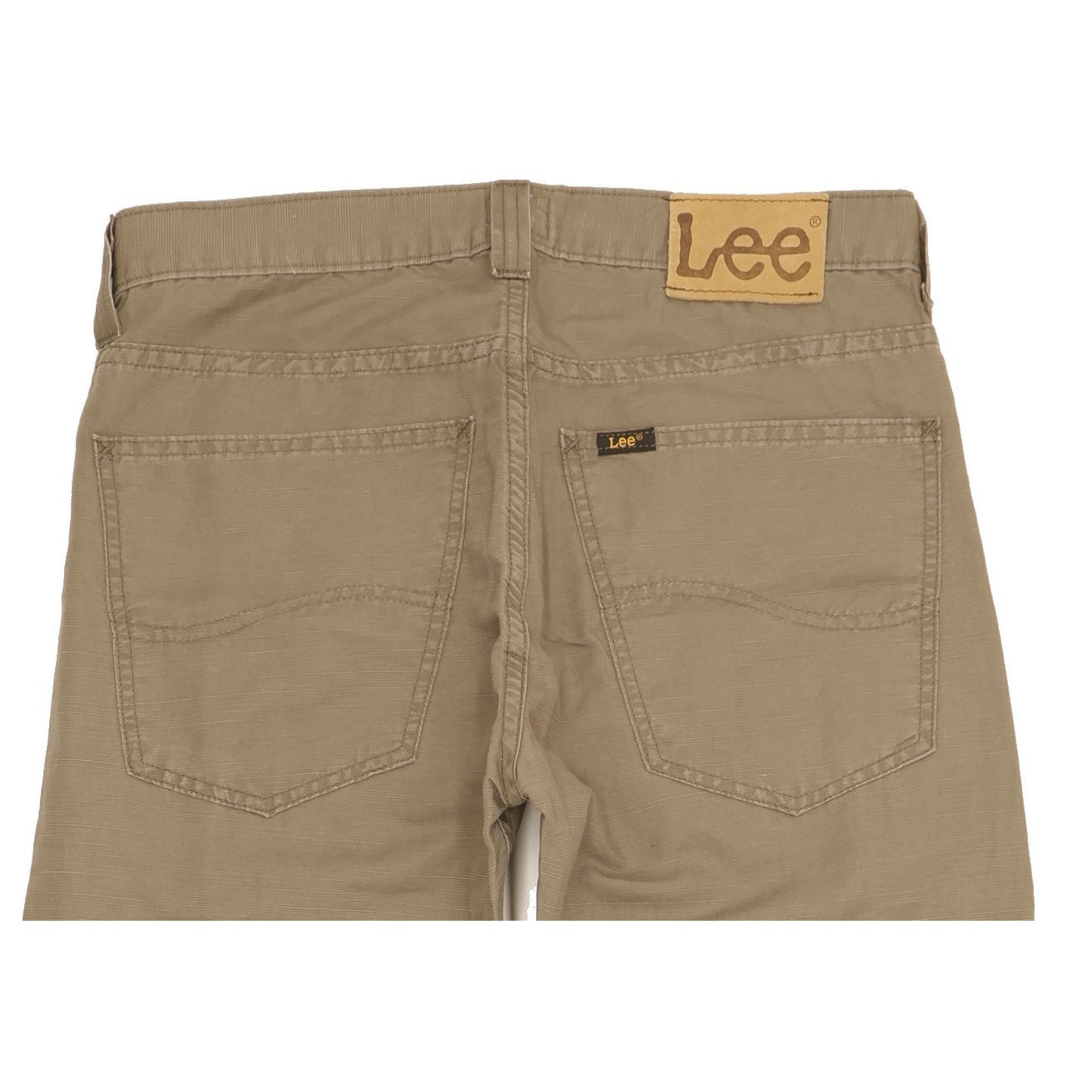 Lee Kent Men Brown Straight Regular Jeans W29 L29