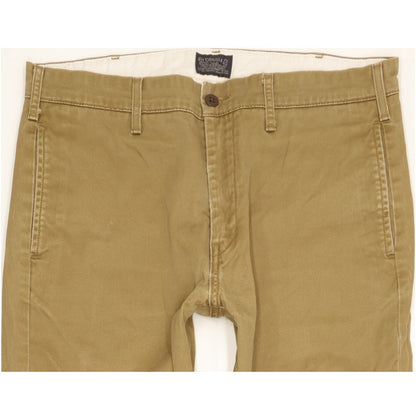 Levi's Men Brown Tapered Regular Chino Stretch Jeans W30 L28