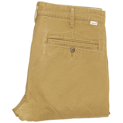 Levi's Men Brown Tapered Regular Chino Stretch Jeans W30 L28