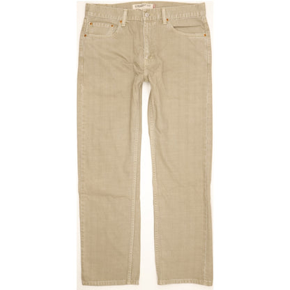 Levi's 505 Men Beige Straight Regular Jeans W33 L30