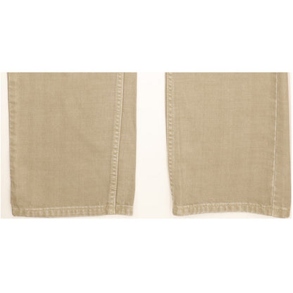 Levi's 505 Men Beige Straight Regular Jeans W33 L30