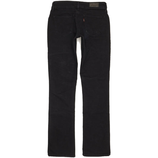 Levi's 470 Women Black Straight Slim Jeans W30 L33