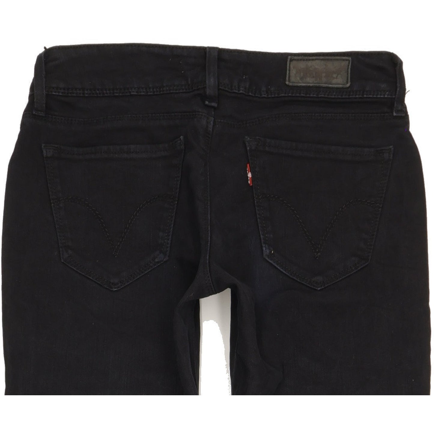 Levi's 470 Women Black Straight Slim Jeans W30 L33