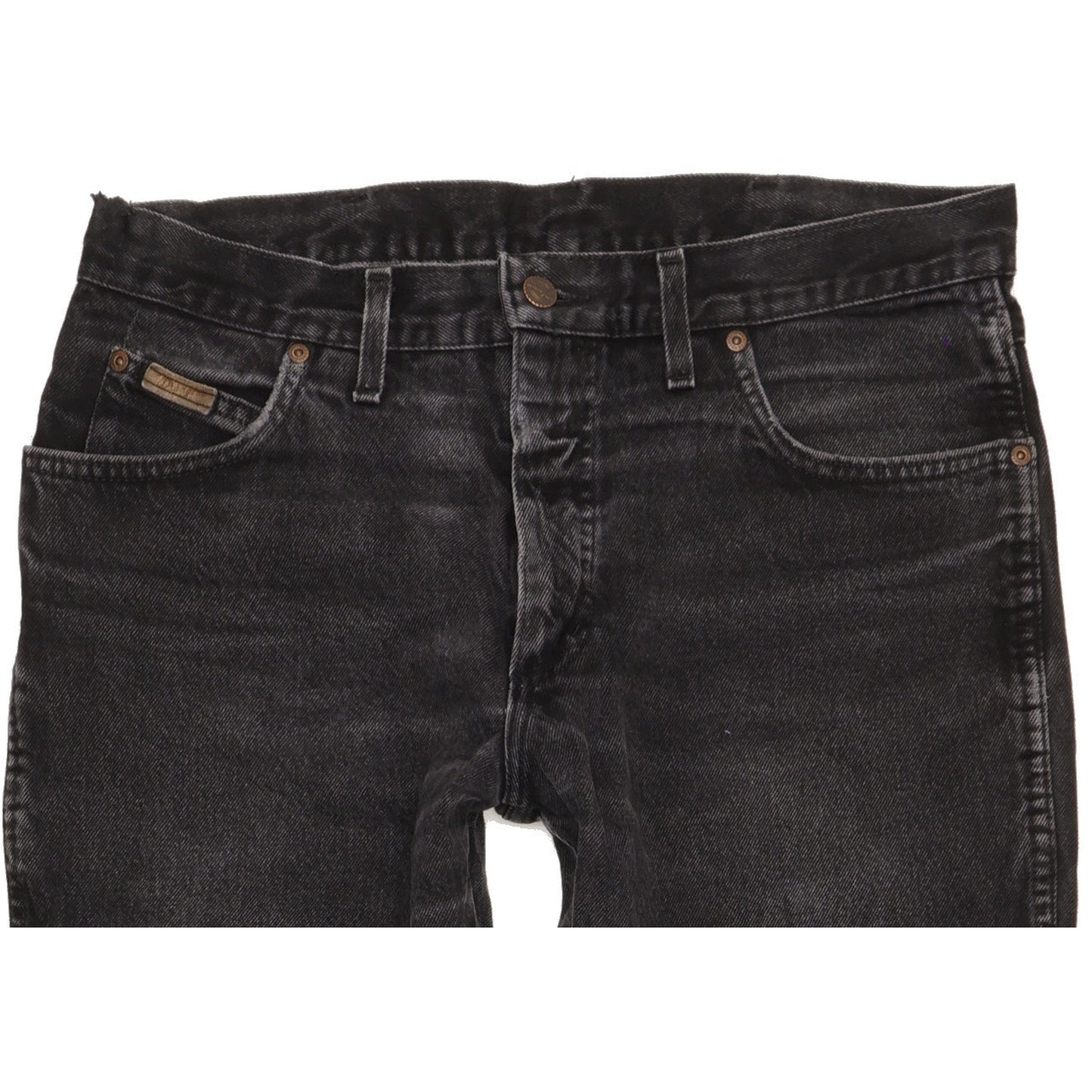 Wrangler Texas Men Black Straight Regular Jeans W36 L29