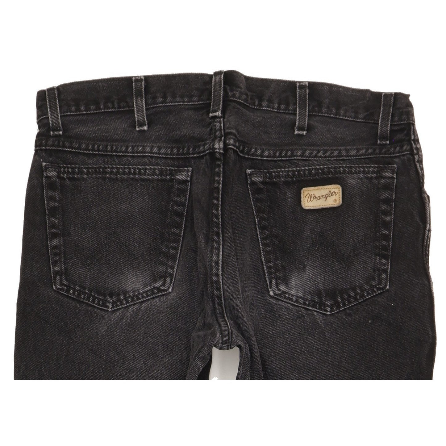 Wrangler Texas Men Black Straight Regular Jeans W36 L29