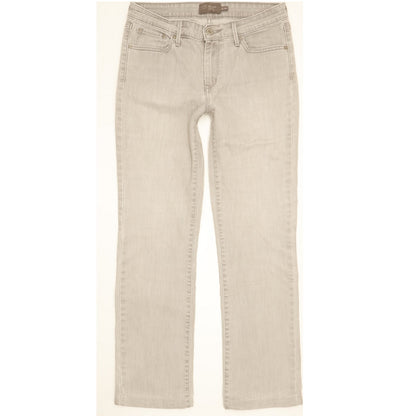 Levi's Demi Curve Women Grey Straight Classic Stretch Jeans W29 L29