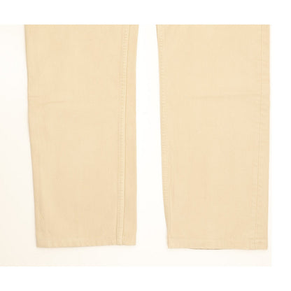 Levi's 501 Made in USA Men Beige Straight Regular Jeans W34 L30
