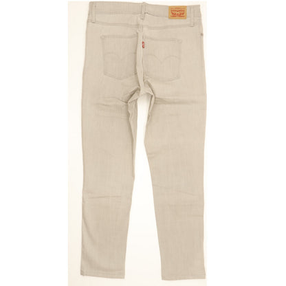 Levi's Grey Skinny Slim Stretch Jeans High Waisted W32 L27