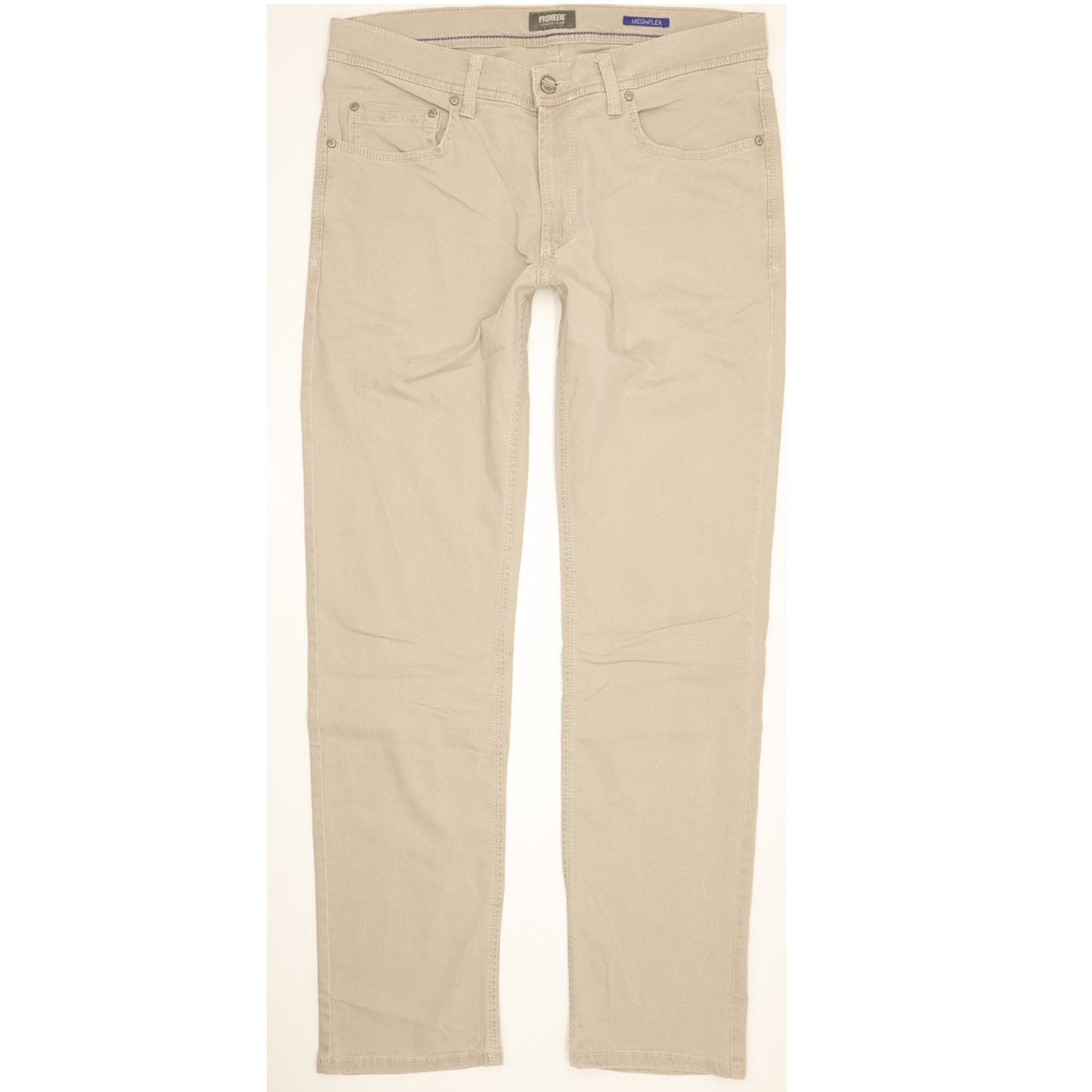 Pioneer Rando Men Grey Straight Regular Stretch Jeans W36 L32
