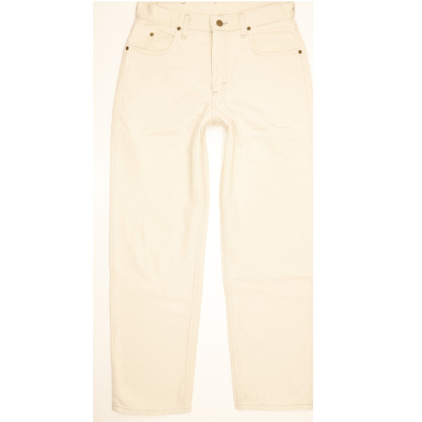Lee Kansas Men Beige Straight Regular Jeans W32 L30