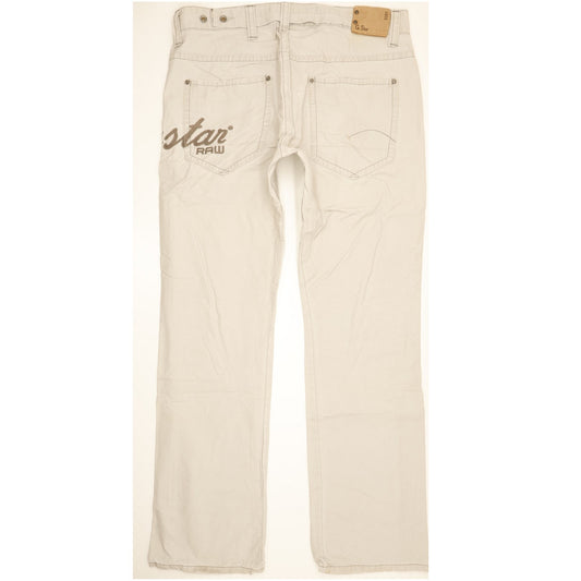 G-Star Radar Men Grey Straight Regular Jeans W38 L36